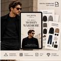 Valryn London Men's Modern Wardrobe Guide digital product mockup